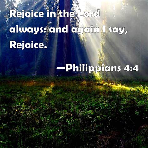 philippians 4:4 commentary|Commentary on Philippians 4:4.